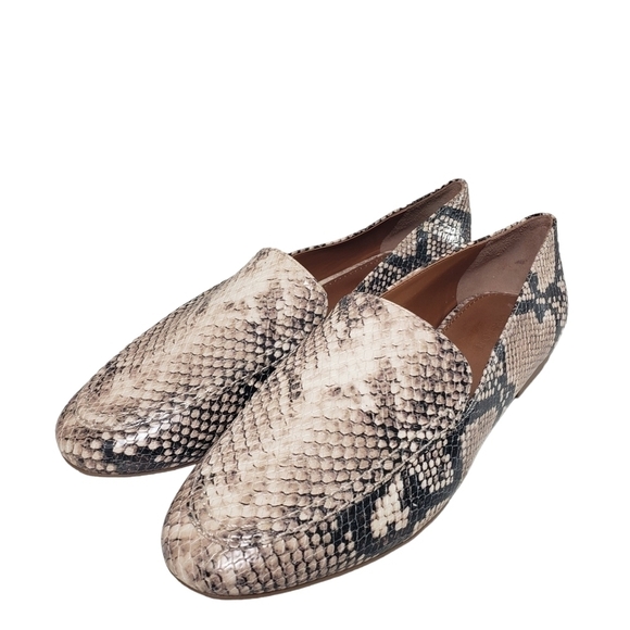 Caslon Snake Print Slip-on Closed Toe Flats Sz 7M - Picture 1 of 8